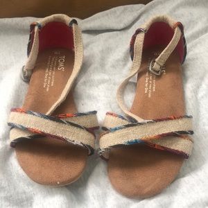 Girls toms sandals